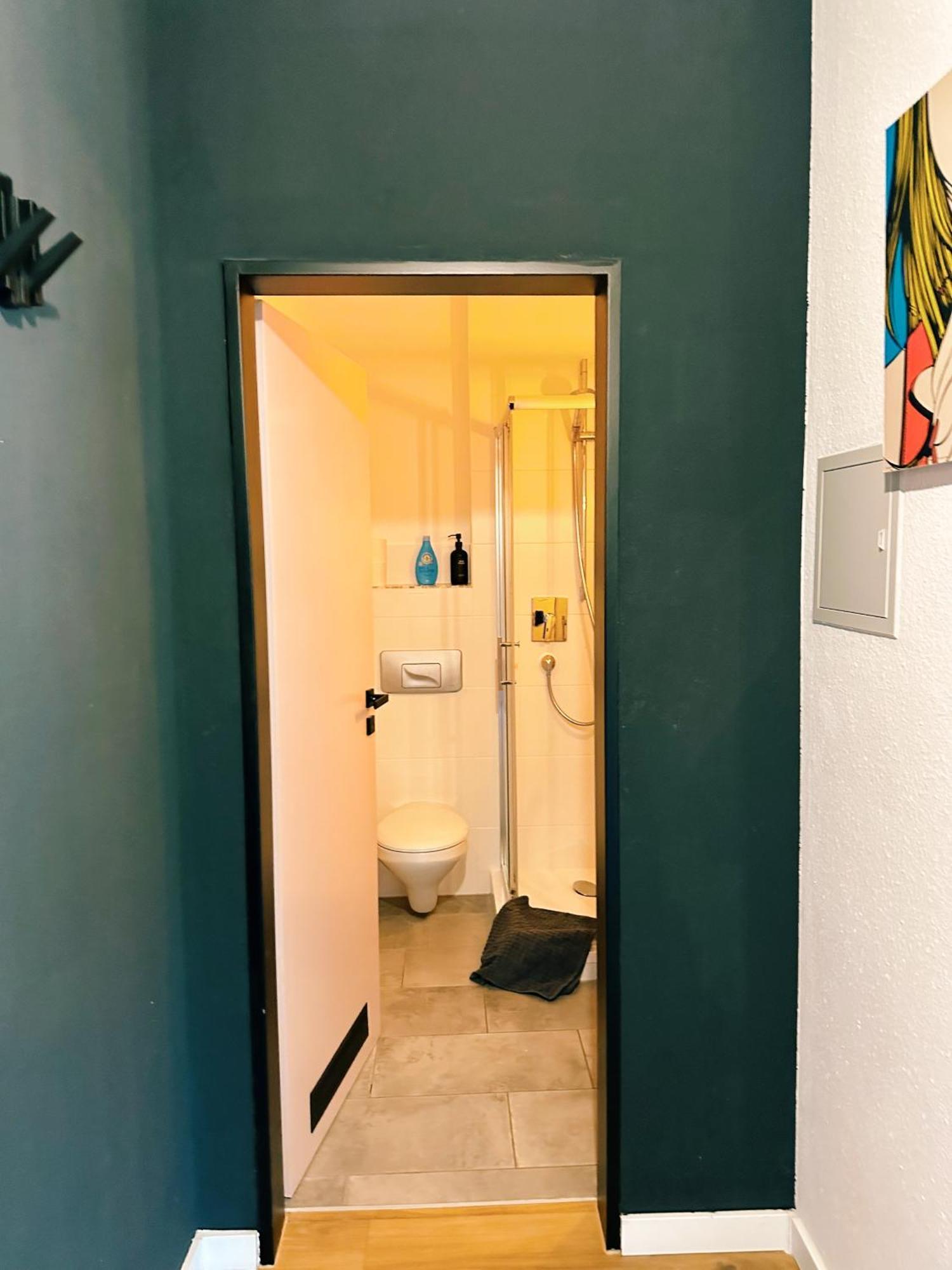 Coole Wohnung + Gratis Parkplatz ชเวบิชฮัลล์ ภายนอก รูปภาพ
